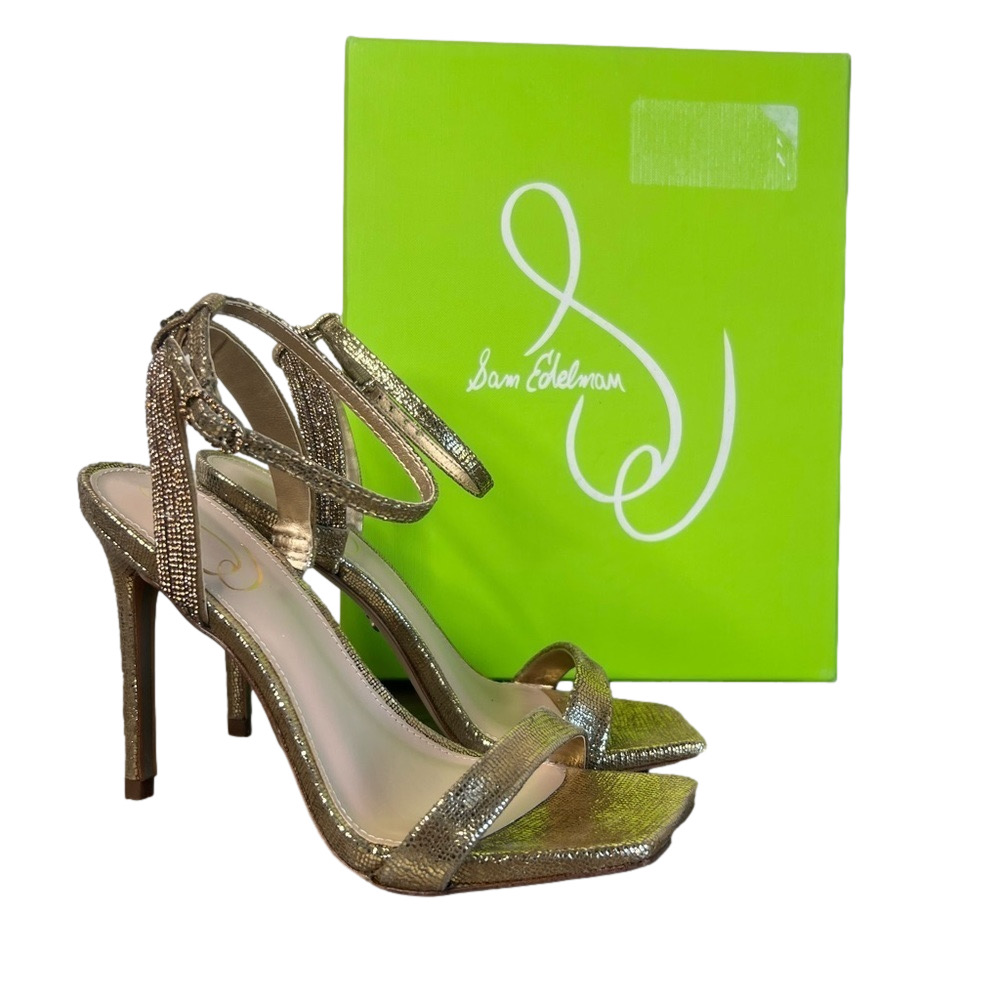 Sam Edelman Ophelia Women's Gold Mine Sandal Size 5 #B1140